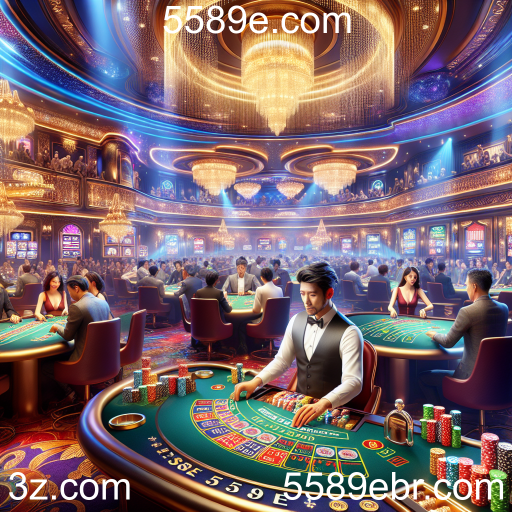 A Experiência Imersiva do Cassino Ao Vivo no 5589e.com